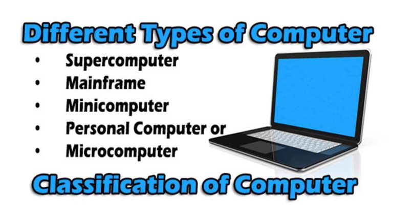 differnet type of computer