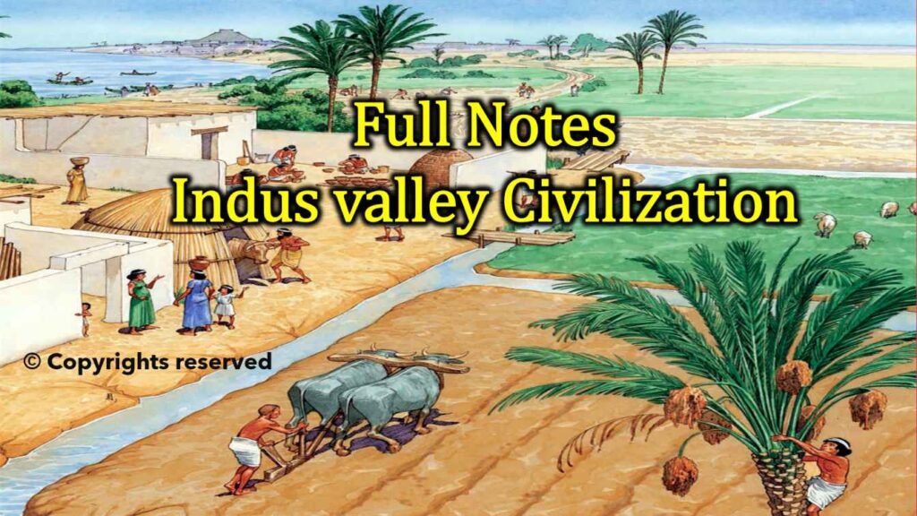 Indus Valley Civilization Notes Hindi